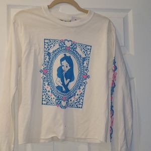 Alice in Wonderland Crop top